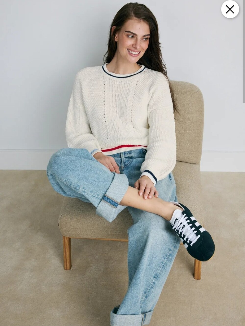 SPLENDID VIENNA TIPPED SWEATER SIZE M MSRP $148